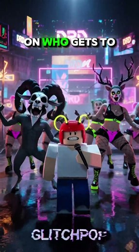 Dino Mid & DRD… Where Are The Goth Clowns? - 99 NIGHTS IN THE FOREST | Parody | Roblox Animation