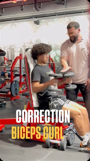 Hmida madani on Instagram: "Exercice de musculation pour les biceps Nous parlons d’un exercice de musculation pour travailler les biceps. Je vous montre comment effectuer cet exercice étape par étape, en vous donnant des conseils pour une bonne posture et une exécution correcte. #fitness #musculation #coach #motivation #tutorial #biceps #hofficiel T’as appris quelque chose avec cette vidéo?"