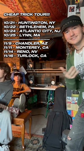 2.2K views · 39 reactions | CHEAP TRICK TOUR IS HERE! TIX available now狼 #cheaptrick #tour #newmusic | Olive Vox | Facebook