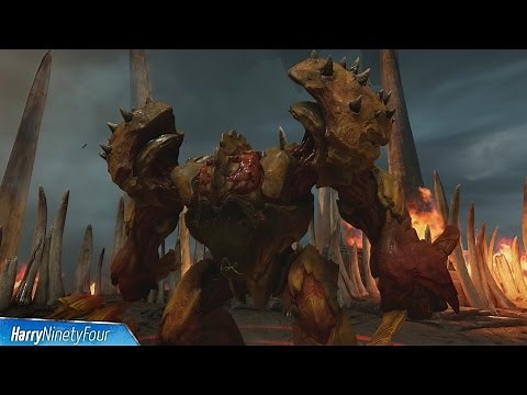 DOOM (2016) - Hell Guards Boss Fight Walkthrough