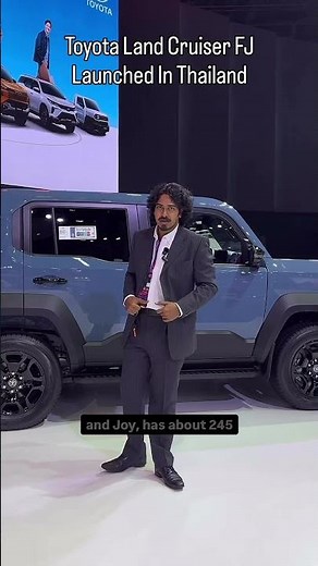 Toyota Land Cruiser FJ launched in Thailand