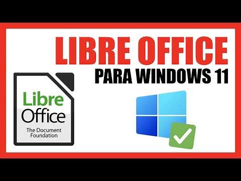 ▶️ CÓMO DESCARGAR LIBRE OFFICE PARA WINDOWS 11 2021 ✅ TUTORIAL INSTALACIÓN 7.1.4 PC 64 Bits 2022 🚀