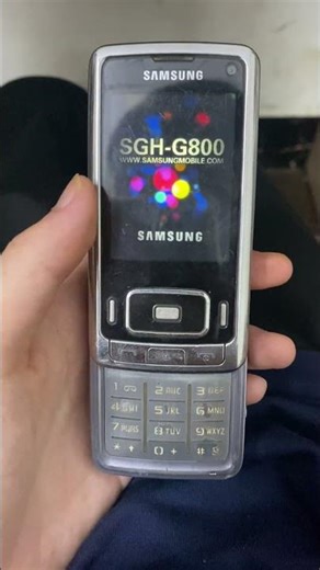 Samsung SGH-G800 battery empty completely