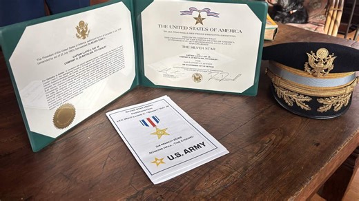 Lowcountry US Army Vietnam veteran honored with Silver Star Medal