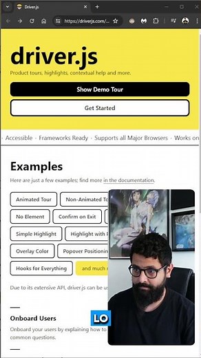 Crea tutoriales en tu web con Driver JS - #programacionenespañol
