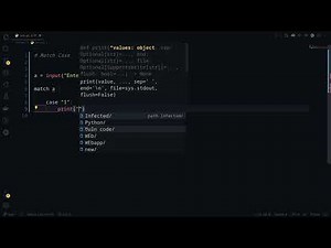 Python for Beginners :- Match Case