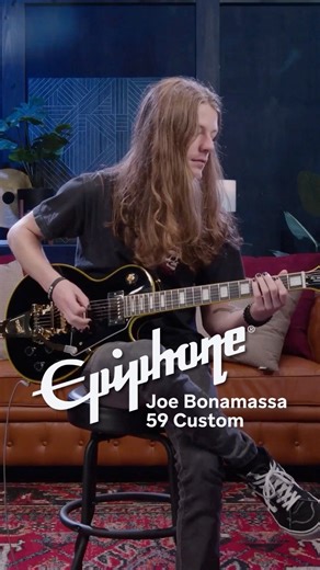 The Epiphone Joe Bonamassa 59 Les Paul Custom is perfect for those without the budget for Joe’s rig 🎸 #joebonamassa #epiphone #guitar #lespaul #59lespaulcustom #epiphonejoebonamassa #epiphonelespaul | American Musical Supply