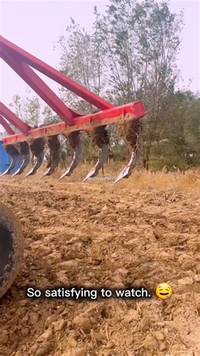 Satisfying Deep Plowing in the Field 🚜💨 #satisfying #plowing #shorts