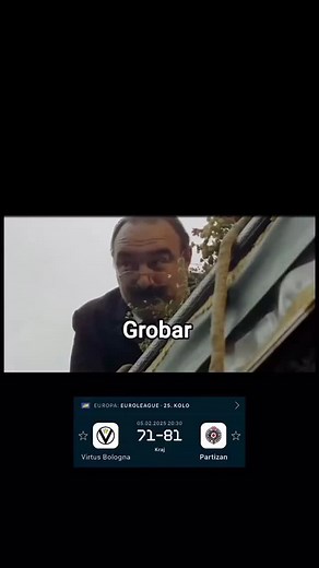 🚨Živ je! Posle poraza u derbiju, Partizan je uspeo da napravi brejk u Bolonji. Što se tiče rezultata, on je bio 71:81. Sada su crno-beli 9. ti na tabeli, mogu li da ostanu u plej-in zoni? | Sportske Kladionice