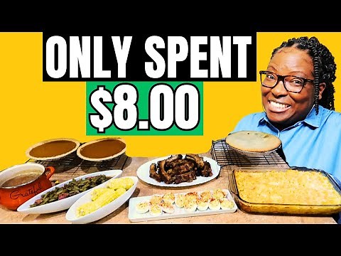 Family BBQ on a Budget | I Made a Full Cookout for Under $10
