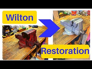 OLD RUSTED WILTON TRIPLE DUTY VISE RESTORATION - Easy Disassembly, Cleaning & Makeover