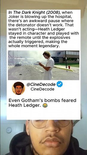 Heath Ledger’s Joker Improvised the Hospital Explosion 💣 | The Dark Knight Fact