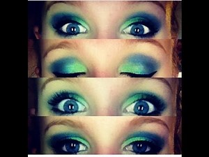 ALLSTAR cheer competition Makeup Tutorial