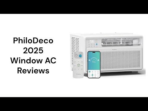 HvacRepairGuy 2025 PhiloDeco Brand Window AC Reviews