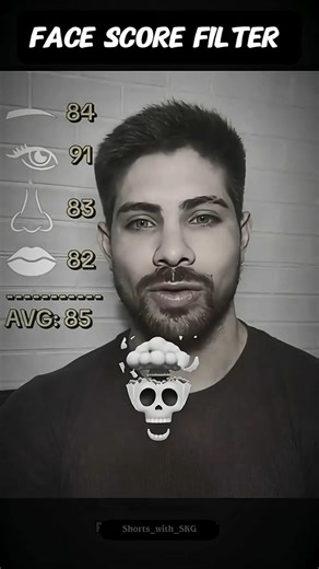 face score 😮 filter #Shorts_with_SKG #tutorial #filter #tutorialfilter #trending #shorts #edit #fypp