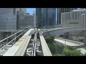 Miami Metromover APM - Government Center to Brickell