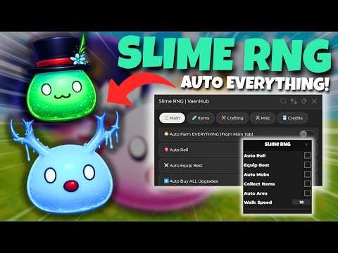 [BEST] Slime RNG Script / Hack | Fully Auto Farm, Instant Roll + Max Luck & More! (NO KEY)