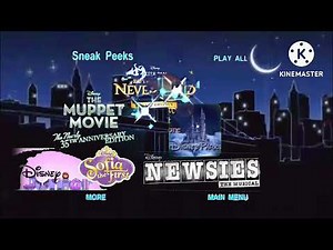 Sneak Peeks Menu to Oliver and Company: 25th Anniversary Edition 2013 DVD (what if?)
