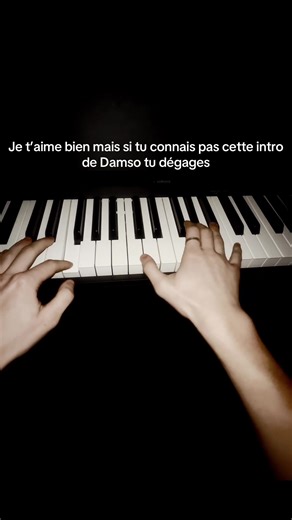 Damso : Une Intro de Piano Émotionnelle