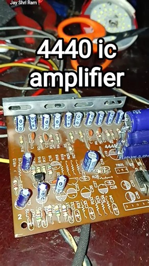4440 ic amplifier board || #shorts #amplifiers