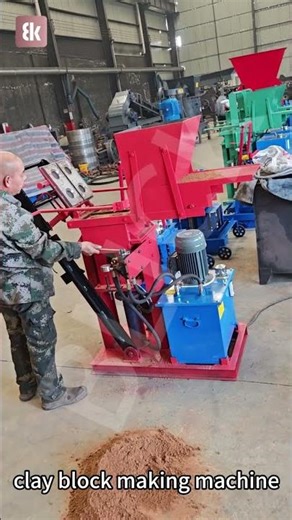 clay block making machine
