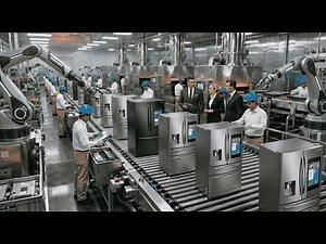 Inside the High-Tech Refrigerator Factory — Revealing the Entire Production Process!