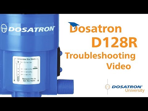 Dosatron D128R Troubleshooting Video