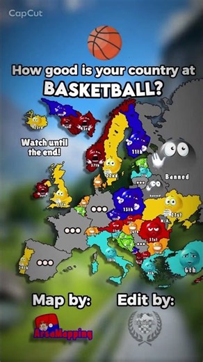 How good is your country at basketball? | Collab with ‪@ArsaMapping‬