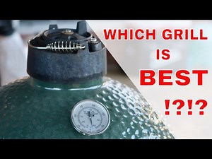 Big Green Egg vs Weber Summit Charcoal Grill vs Kamado Joe Comparison Review | pros cons | Grill Me!