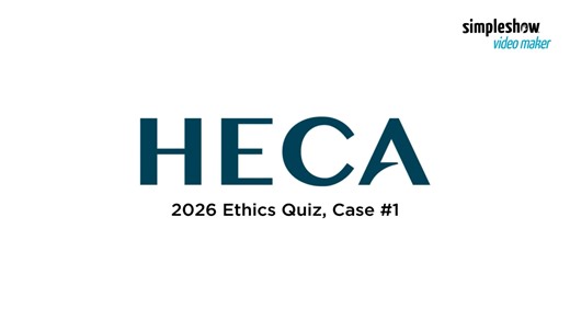 HECA 2026 Ethics Quiz, Case #1