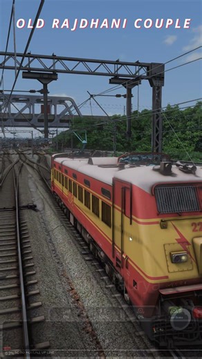 OldRajdni Couple | train simulator classic | Indian Train Games #train #traingame #shorts #railworks