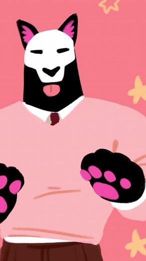 Aleq does a sad cat dance 💕 #sadcatdance #animationmeme #animation