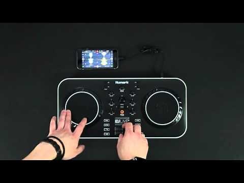 Numark iDJ Live 2 DJ Controller for djay by Algoriddim - Scratch Session