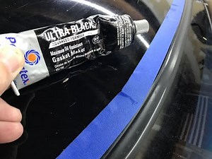$2 Fix Repair Windshield Seal Leak w Permatex Gasket Maker Car Truck Auto Leaking @ Seal OldGuyDIY
