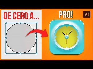 De un círculo a un reloj PRO en Illustrator en 30 minutos