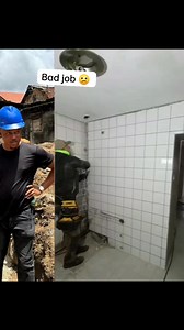 1.6K views · 61 reactions | When you engaged bad workmanship or Artisans, this is heat you get ❌❌❌ @highlight #facebookreels #fyp #construction #reels #trending #viralvideo #highlights #civilengineering #goviral #creativity #workers | Taiwo Okubanjo | Facebook