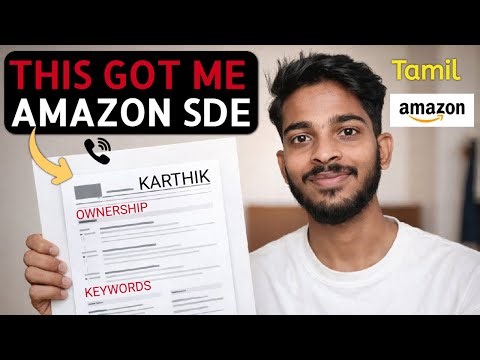 This Resume Got Me AMAZON SDE Call Back (How)