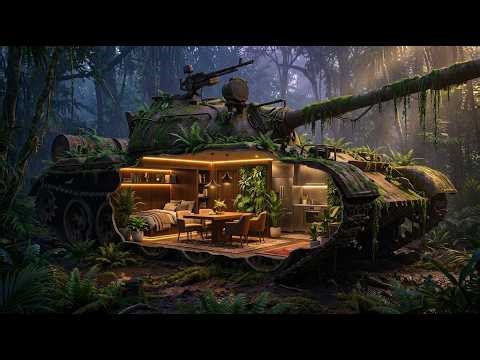 Abandoned Steel Monster: Complete Restoration of a Forgotten Soviet T-55 Tank in the Woods | ASMR