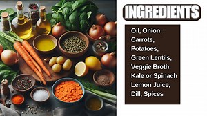 Lentil Soup with Spinach