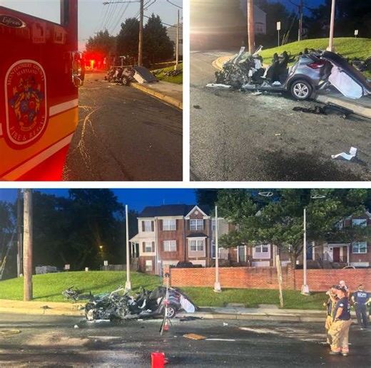 Driver Cut From Wreckage In Silver Spring Crash That Left 2 Seriously Injured: Fire Officials