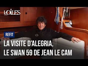 « Ça va être une découverte » : visite du Swan 59 de Jean Le Cam pour la Route du RhumVisite Swan 59