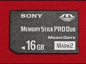 Sony Memory Stick Pro Duo Magic Gate Mark 2 16GB