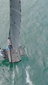 20 seconds of DutchSail cruising around Garda🌊 during the past edition of Foiling Week🏆 🚁 HORUE MOVIE / We Are Foiling media 69Fsailing #wearefoiling #foilingweek #foiling | We Are Foiling