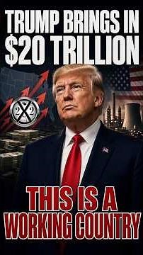 Trump Brings In $20 Trillion, This Is A Working Country #shorts