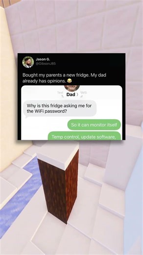 Dad Vs Smart Fridge 💀