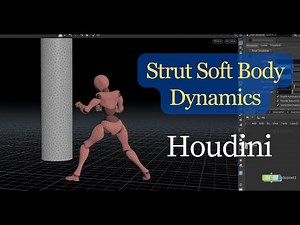 How To Setup SoftBody Dynamics In Houdini | Quick Tutorial #houdini #softbodyphysics #houdinifx