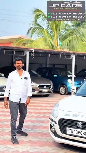 MARUTI SWIFT ZXI MODEL 2018 SECOND OWNER PETROL KM 88372 INSURANCE UPTO 03.05.2026 PUSH BUTTON START PROPER COMPANY SERVICE RECORD EXCELLENT CONDITION PRICE 535000 . . EC - @galatta_rider | JP CARS