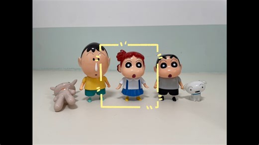 ［布布潮玩］vlog.220 BBF 赏味期限 蜡笔小新系列-妮妮和兔子