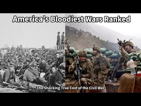 America's Bloodiest Wars Ranked: The Shocking True Cost of the Civil War