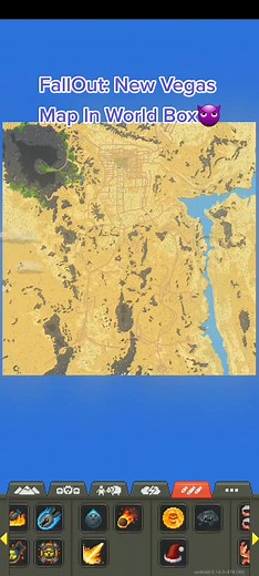 Creating a Fallout: New Vegas Inspired Map in Worldbox Simulation Game